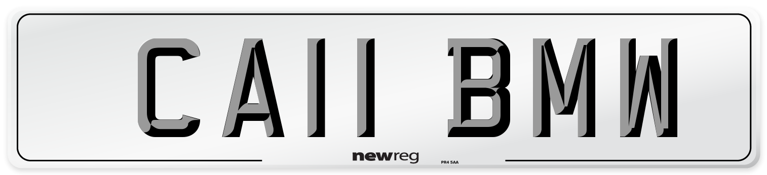 CA11 BMW Number Plate from New Reg